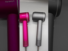 Cordão de alimentação do secador de cabelo de alta velocidade com botão de disparo frio